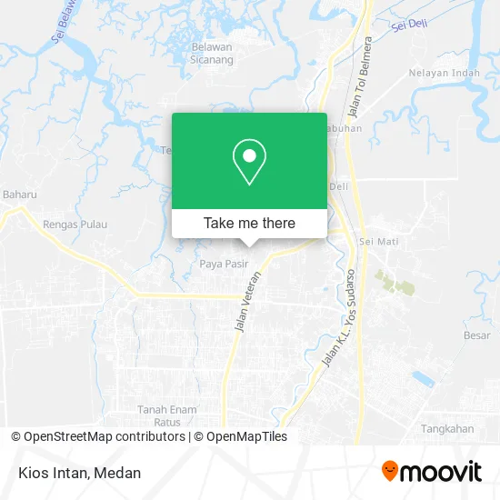 Kios Intan map