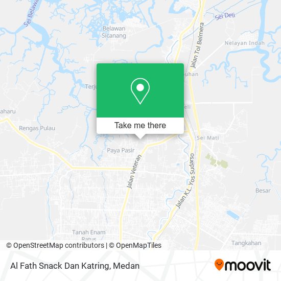 Al Fath Snack Dan Katring map