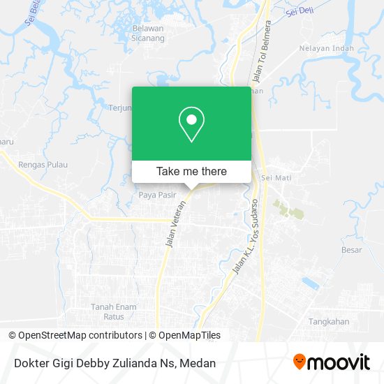 Dokter Gigi Debby Zulianda Ns map