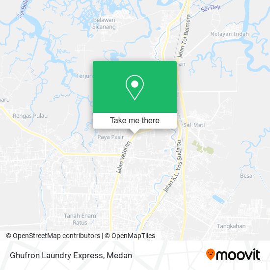 Ghufron Laundry Express map