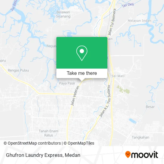 Ghufron Laundry Express map