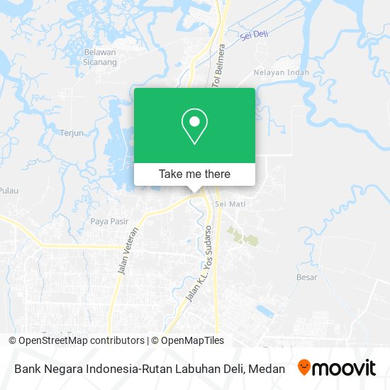Bank Negara Indonesia-Rutan Labuhan Deli map