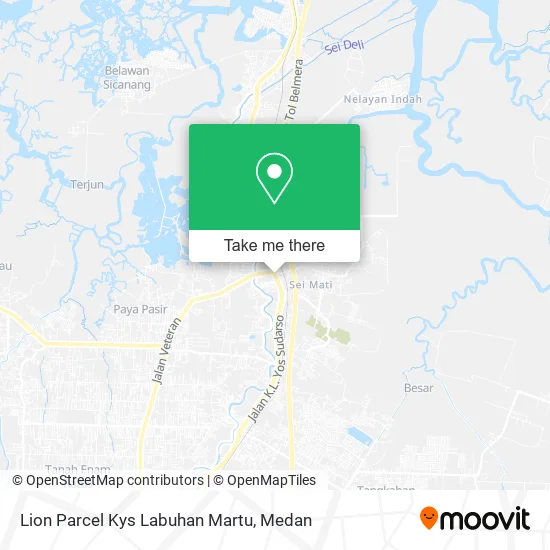 Lion Parcel Kys Labuhan Martu map