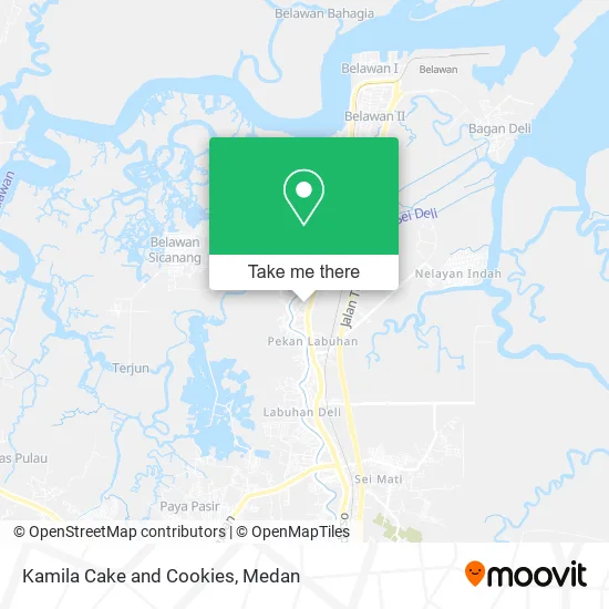 Kamila Cake and Cookies map