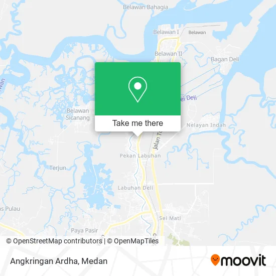 Angkringan Ardha map