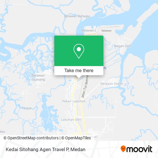 Kedai Sitohang Agen Travel P map
