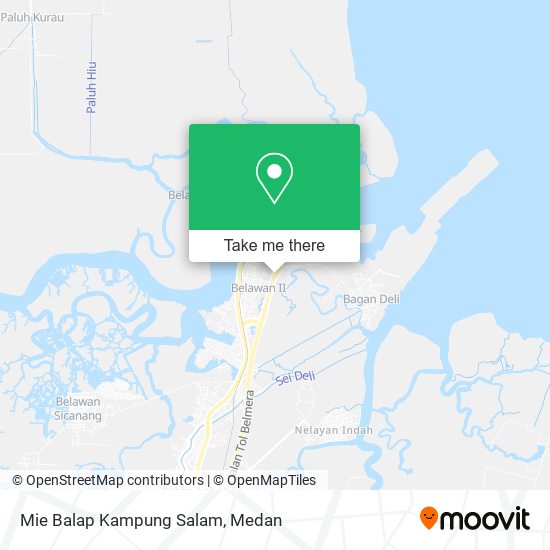 Mie Balap Kampung Salam map