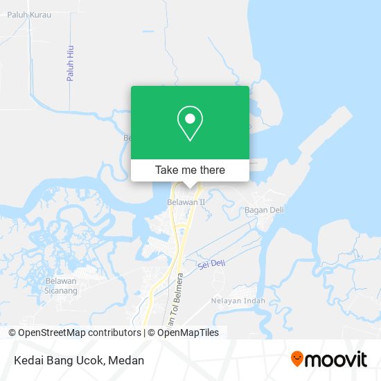 Kedai Bang Ucok map