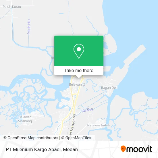 PT Milenium Kargo Abadi map