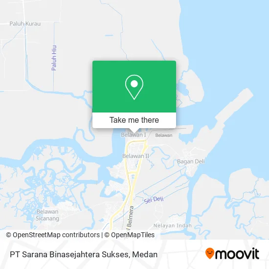 PT Sarana Binasejahtera Sukses map
