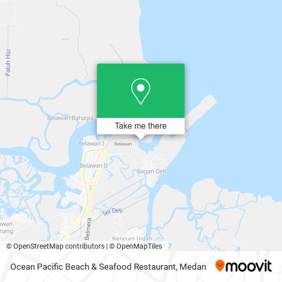 Ocean Pacific Beach & Seafood Restaurant map
