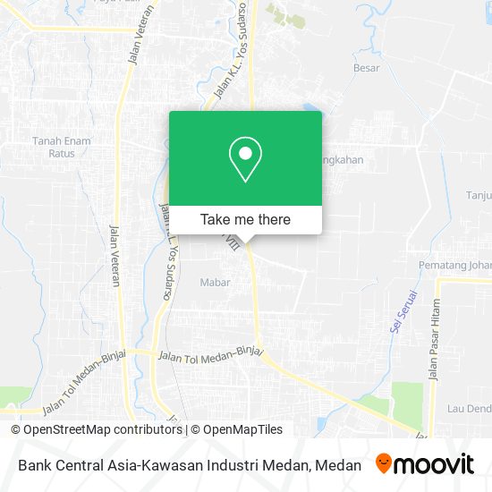 Bank Central Asia-Kawasan Industri Medan map