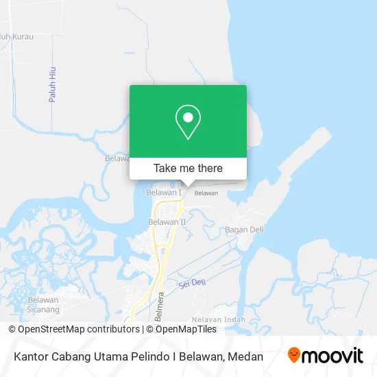 Kantor Cabang Utama Pelindo I Belawan map