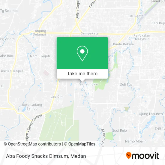 Aba Foody Snacks Dimsum map