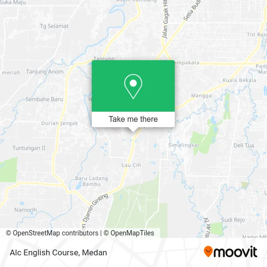Alc English Course map