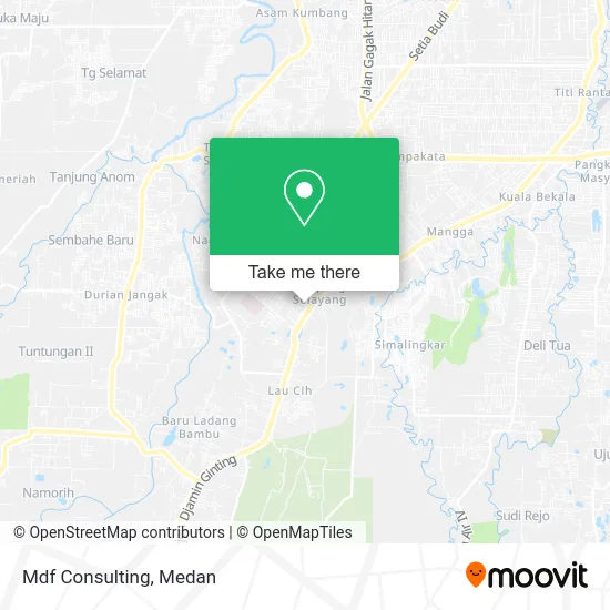 Mdf Consulting map