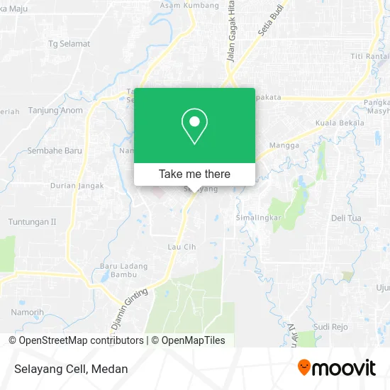 Selayang Cell map