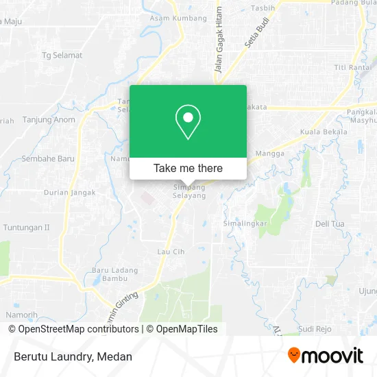 Berutu Laundry map