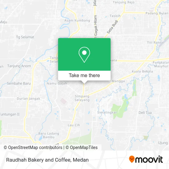Raudhah Bakery and Coffee map