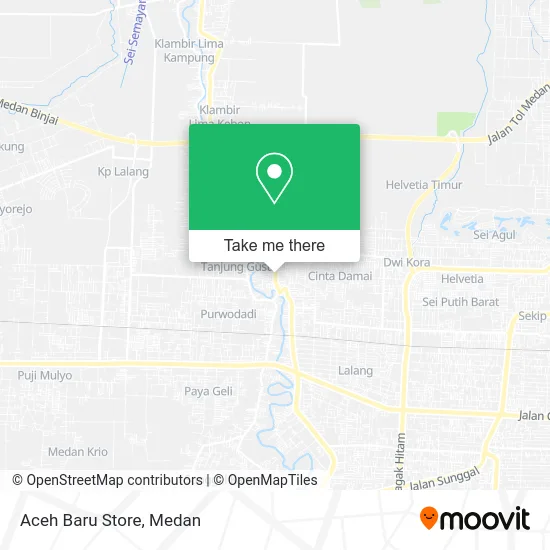 Aceh Baru Store map