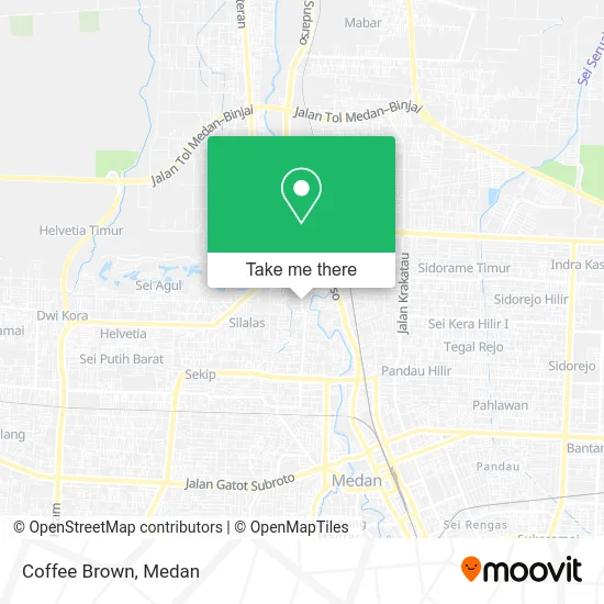 Coffee Brown map