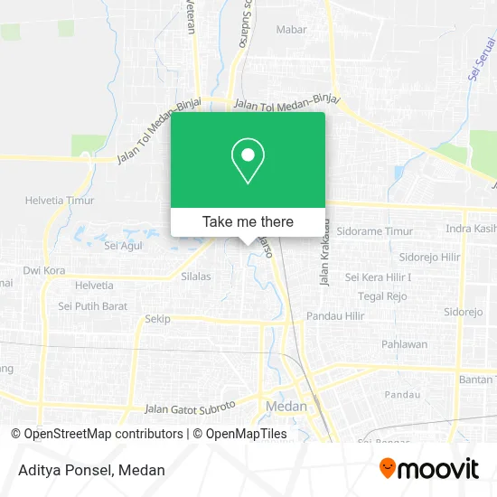 Aditya Ponsel map