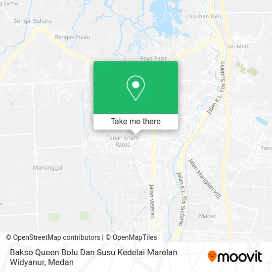 Bakso Queen Bolu Dan Susu Kedelai Marelan Widyanur map