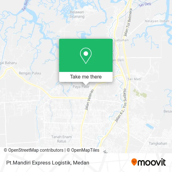 Pt.Mandiri Express Logistik map