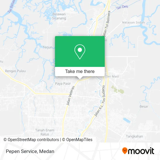 Pepen Service map