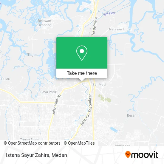 Istana Sayur Zahira map