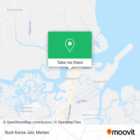 Budi Karya Jati map