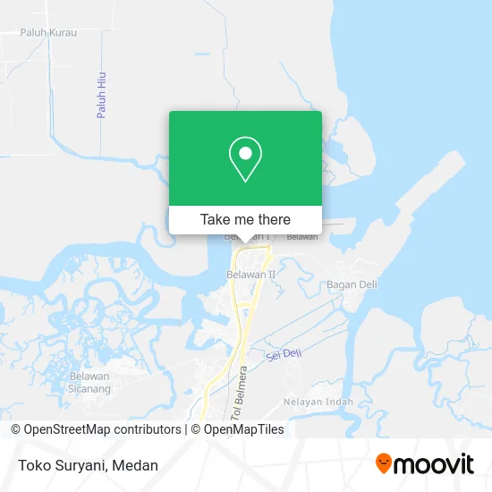 Toko Suryani map