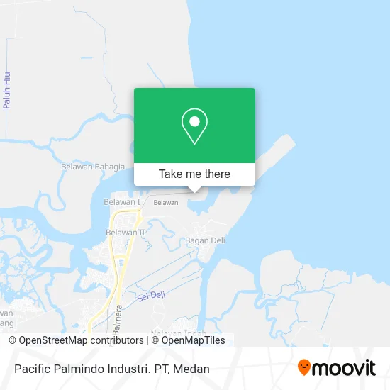 Pacific Palmindo Industri. PT map