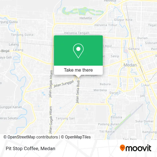 Pit Stop Coffee map
