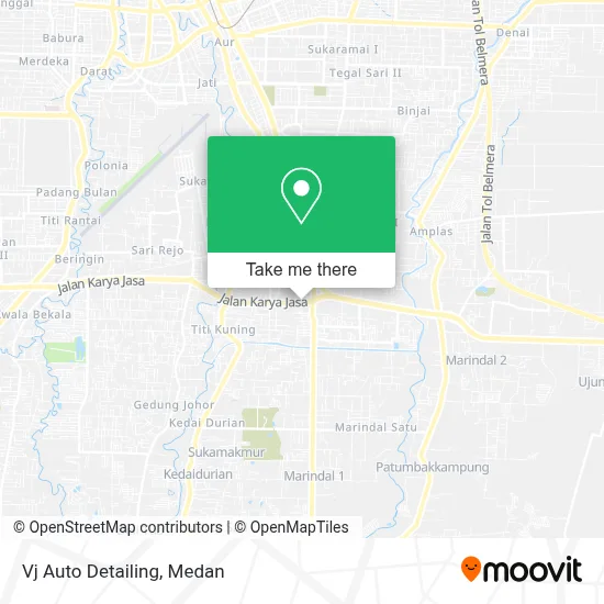 Vj Auto Detailing map