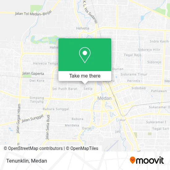 Tenunklin map