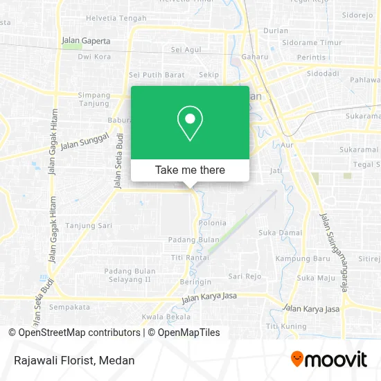 Rajawali Florist map