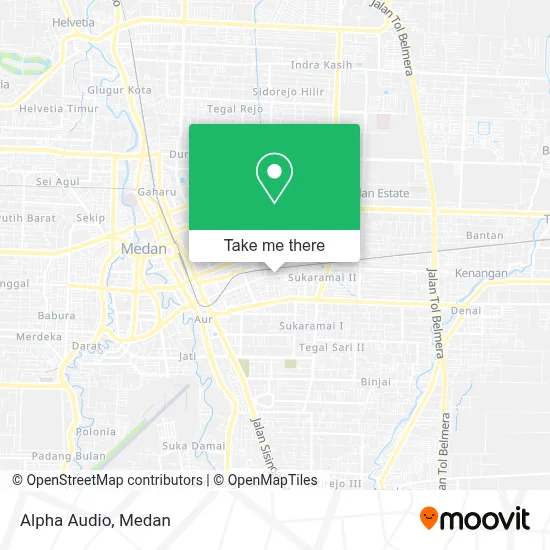 Alpha Audio map