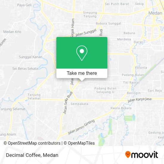 Decimal Coffee map