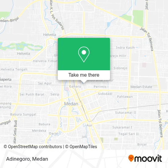 Adinegoro map