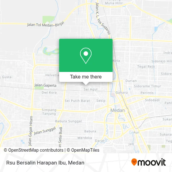 Rsu Bersalin Harapan Ibu map