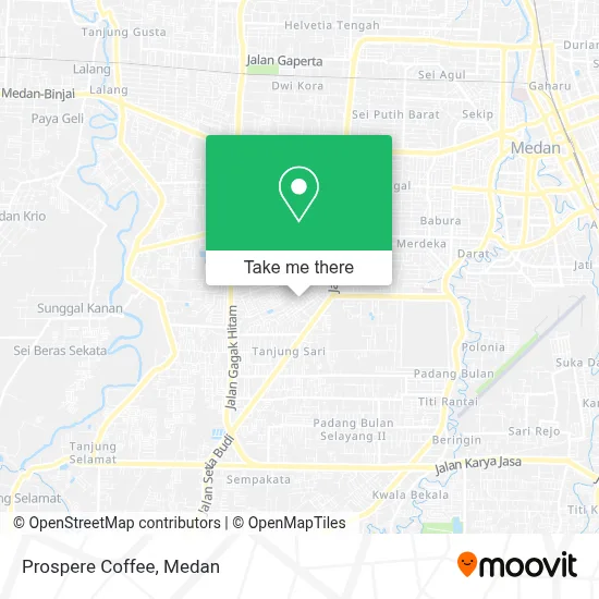 Prospere Coffee map