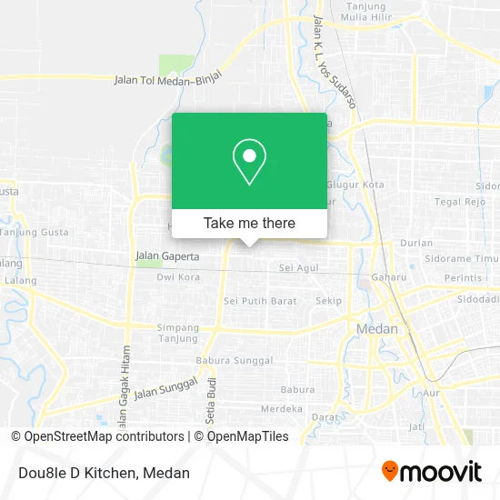 Dou8le D Kitchen map