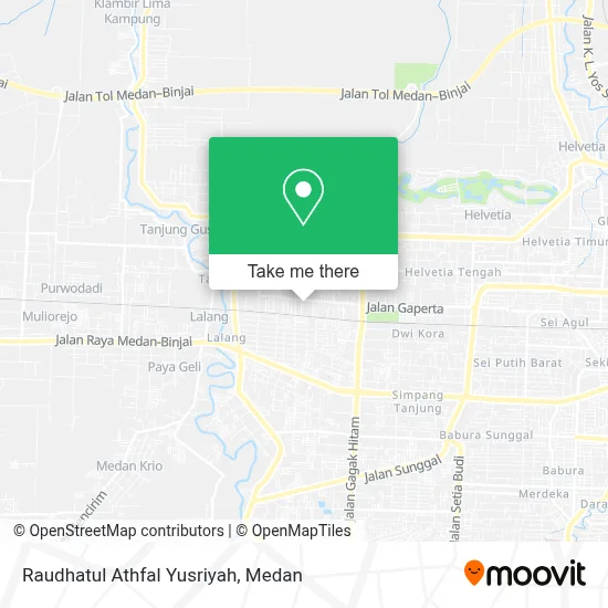 Raudhatul Athfal Yusriyah map