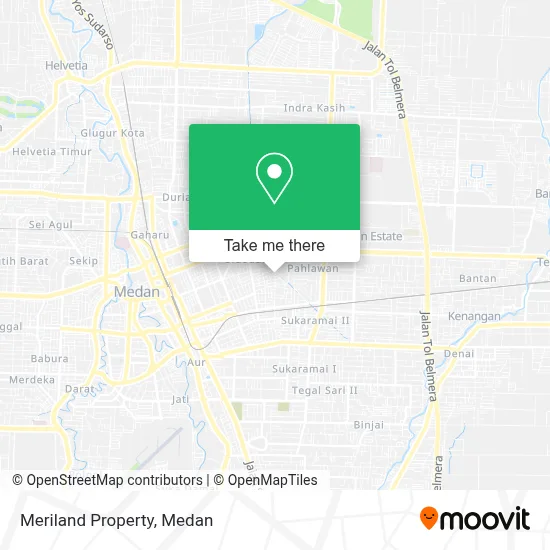 Meriland Property map