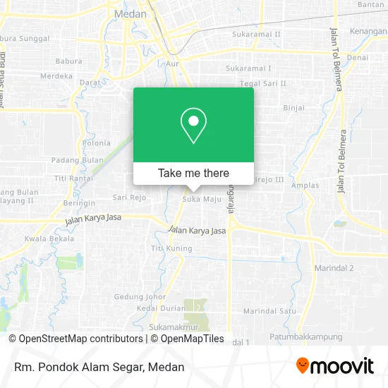 Rm. Pondok Alam Segar map