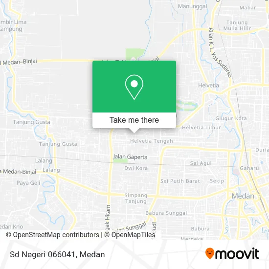 Sd Negeri 066041 map