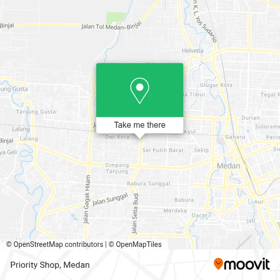 Priority Shop map