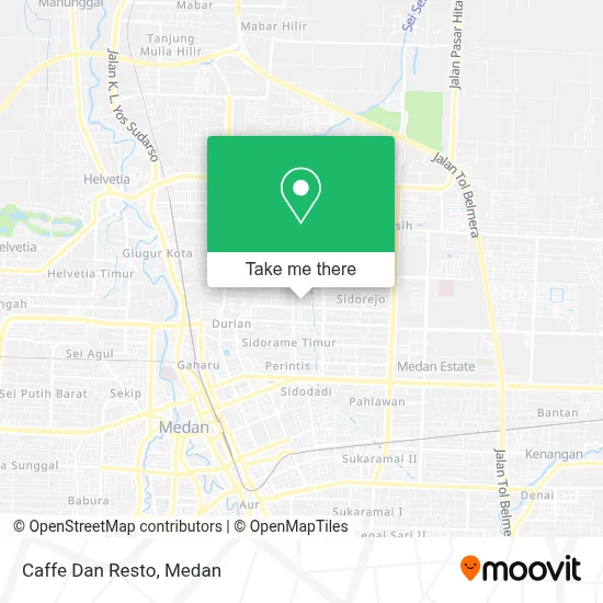 Caffe Dan Resto map