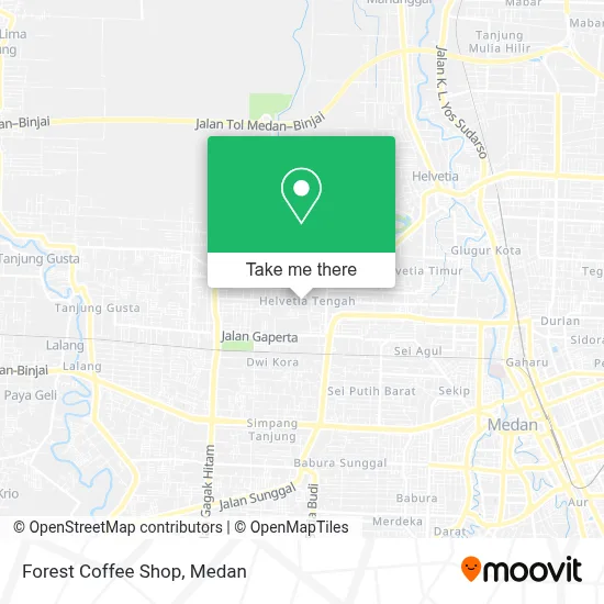 Forest Coffee Shop map